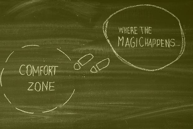 _3 Ways Your Comfort Zone Is Keeping Your From Your Life Purpose Blog Image 2 Keisha Golder steps leading out of the comfort zone