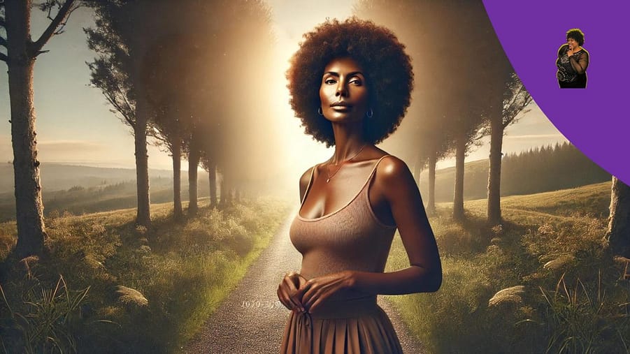 KG 7 Life lessons Woman standing in her power because she chose to trust herself