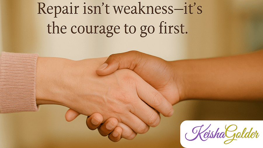 KG-KeishaGolder Parenting without Power struggles BPImage-1280x720 Close-up of an adult and teen’s hands reaching toward each other for a handshake or gentle clasp, against a softly blurred home background.