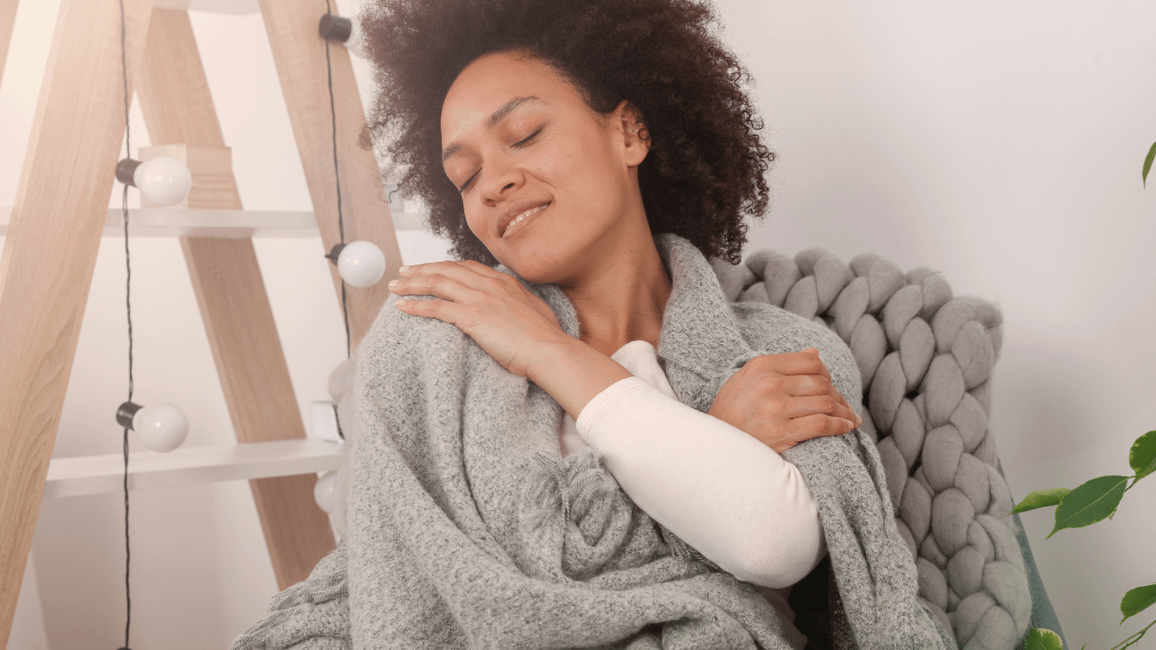 Woman with authentic self love - Keisha Golder