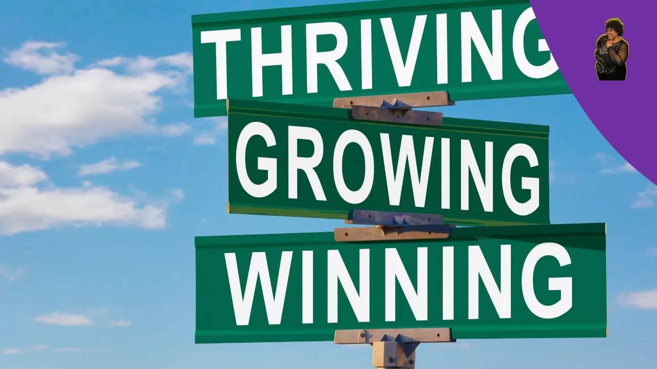 KG-Think grow win street signs