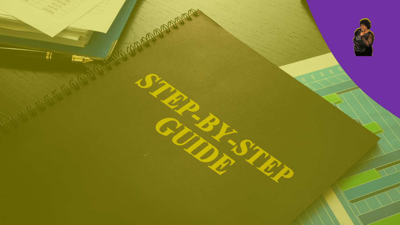 A journal titled Step by Step Guide