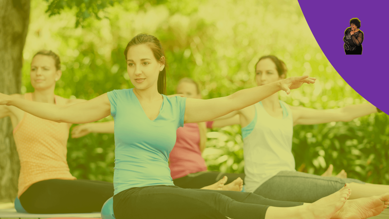 KG-Intentional Living The Key to Discovering Your Life Purpose A group of women doing yoga