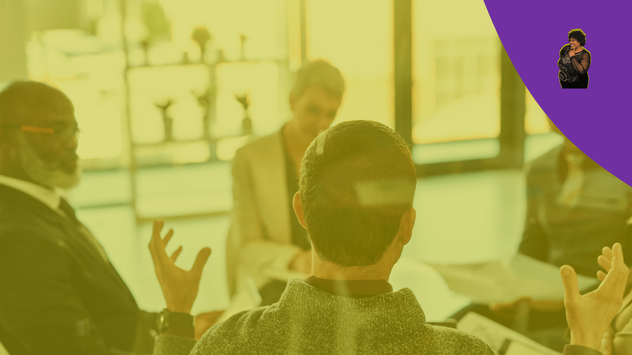 group of men sitting around expressing their expectations